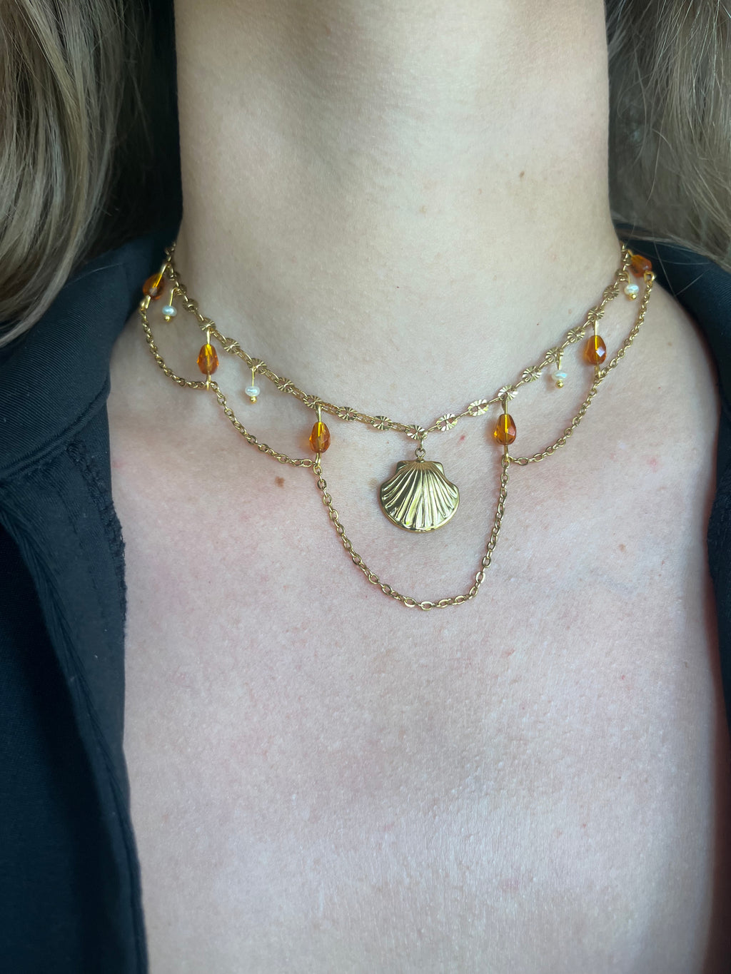 Sea Symphony Choker Necklace