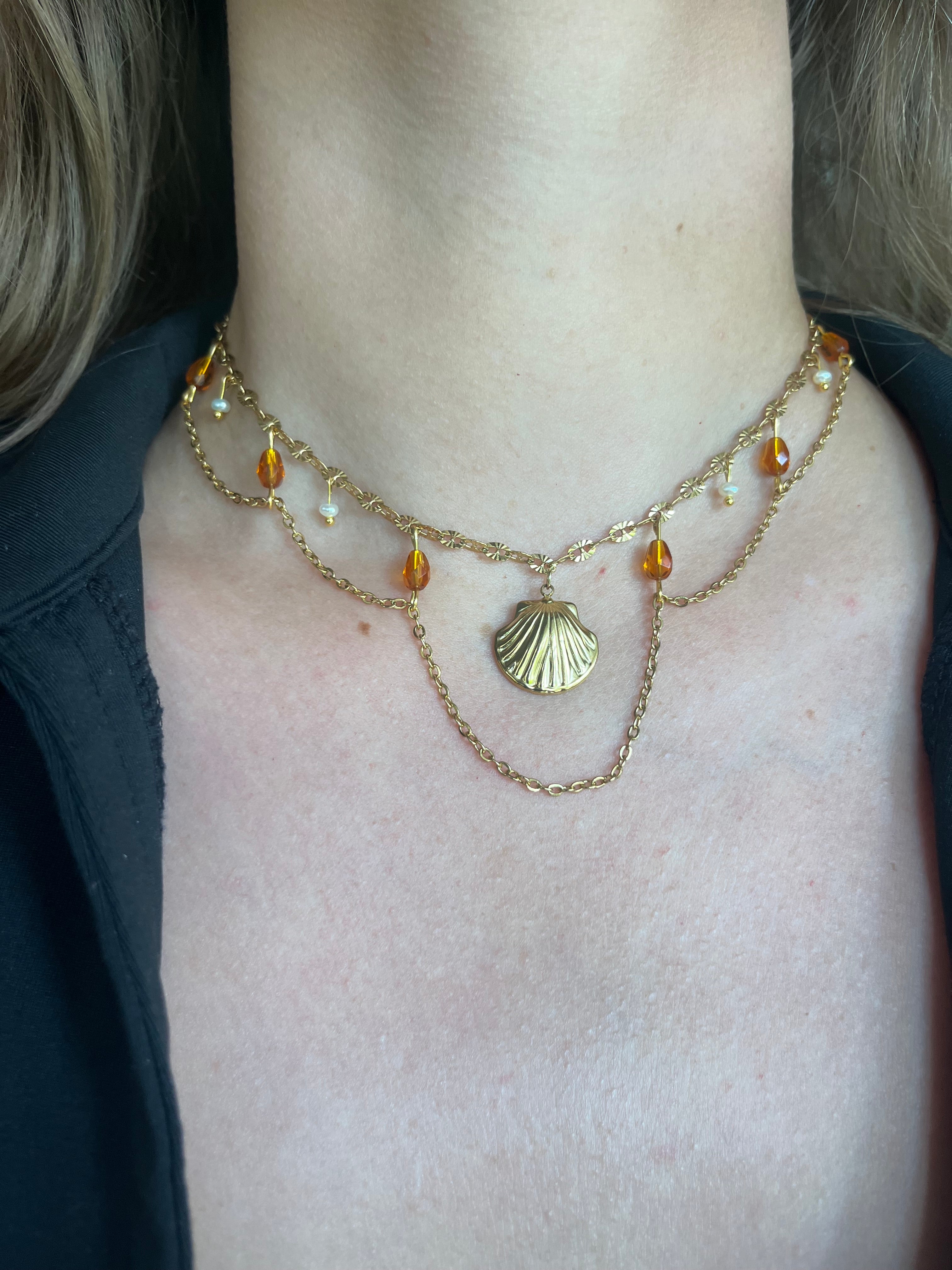 Sea Symphony Choker Necklace