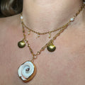 Stella Maris Pearl and Shell Necklace