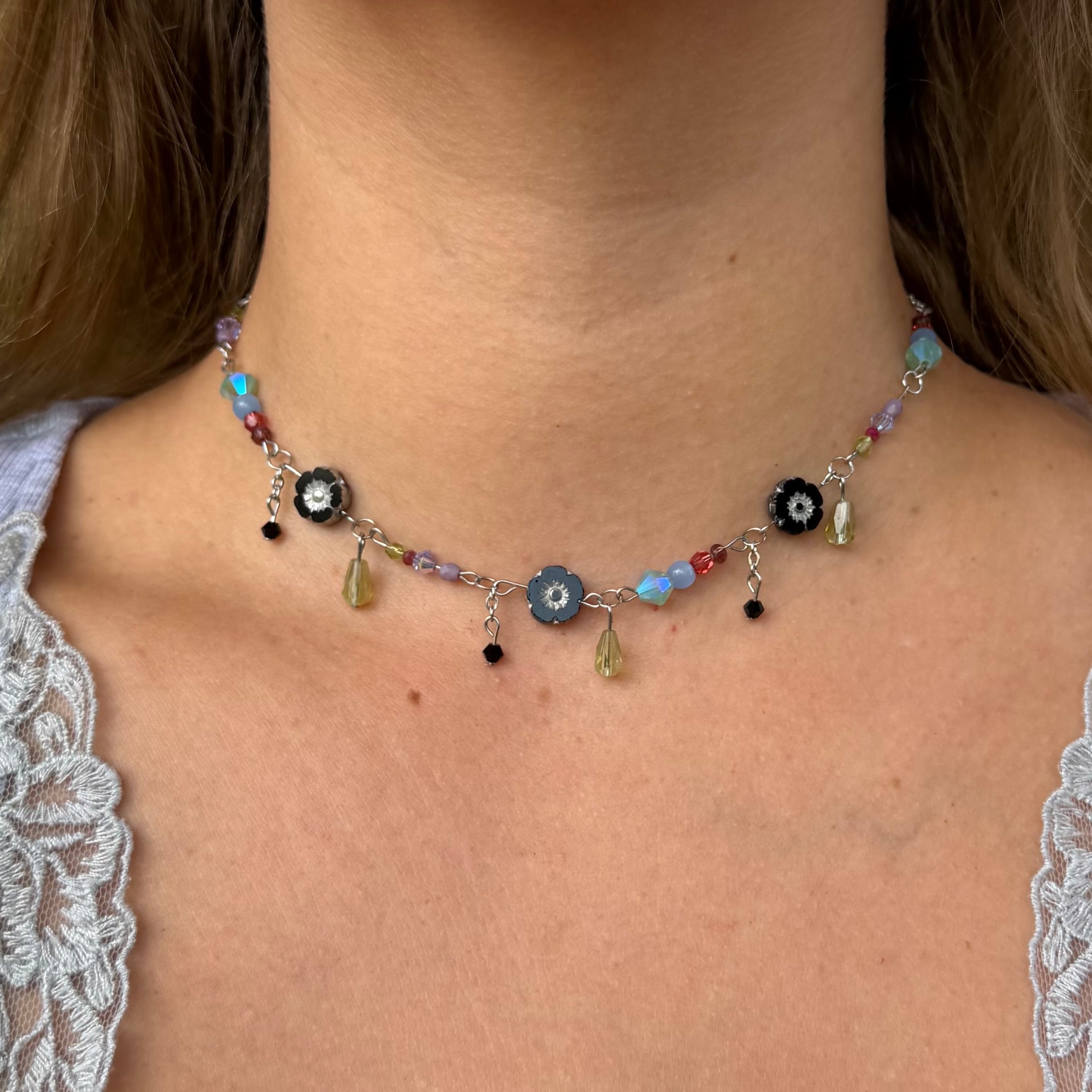 Twilight Garden Choker Necklace