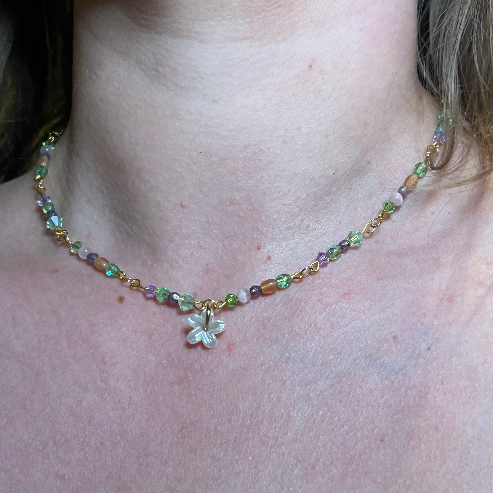 First Flower of Spring Necklace