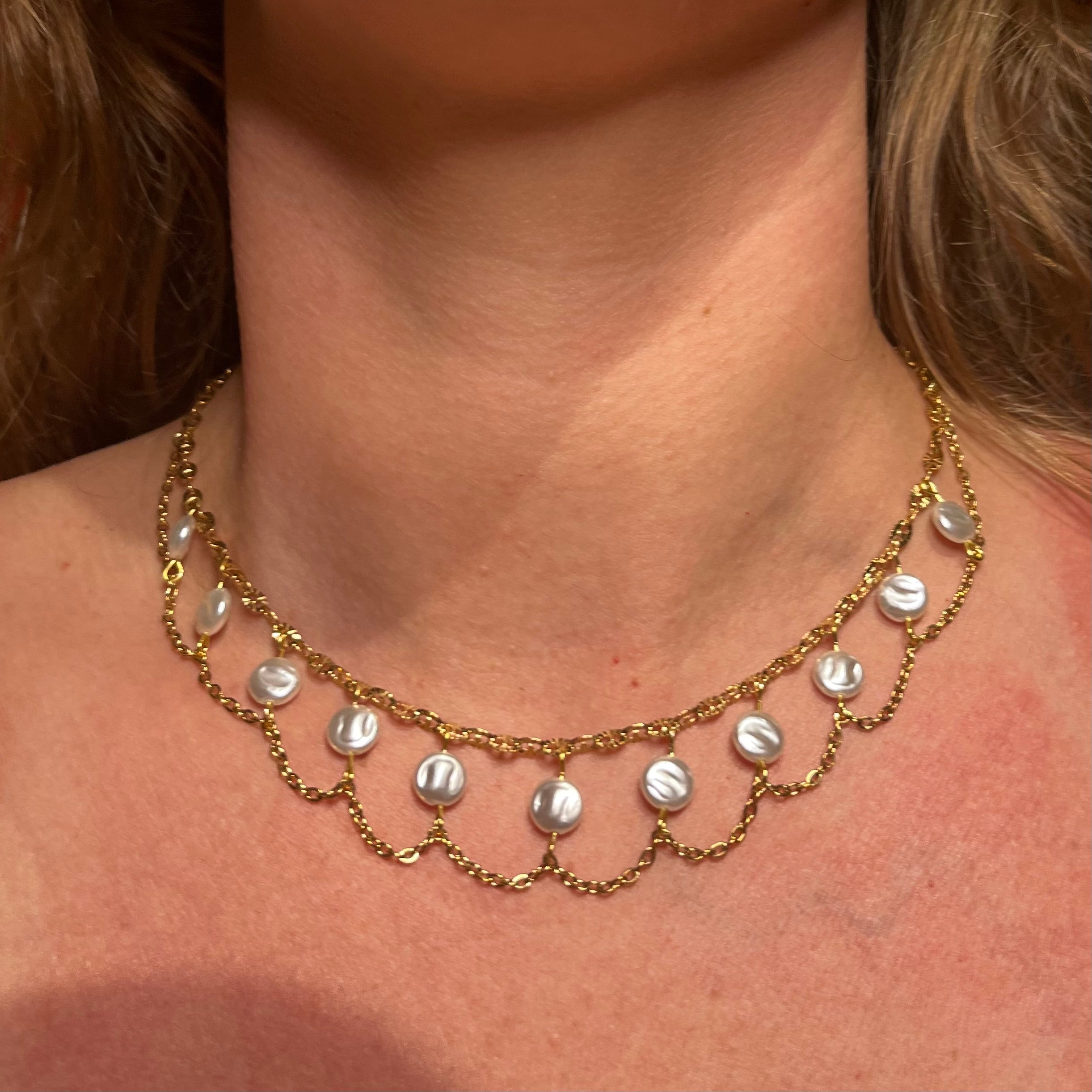 Siren’s Lattice Choker Necklace