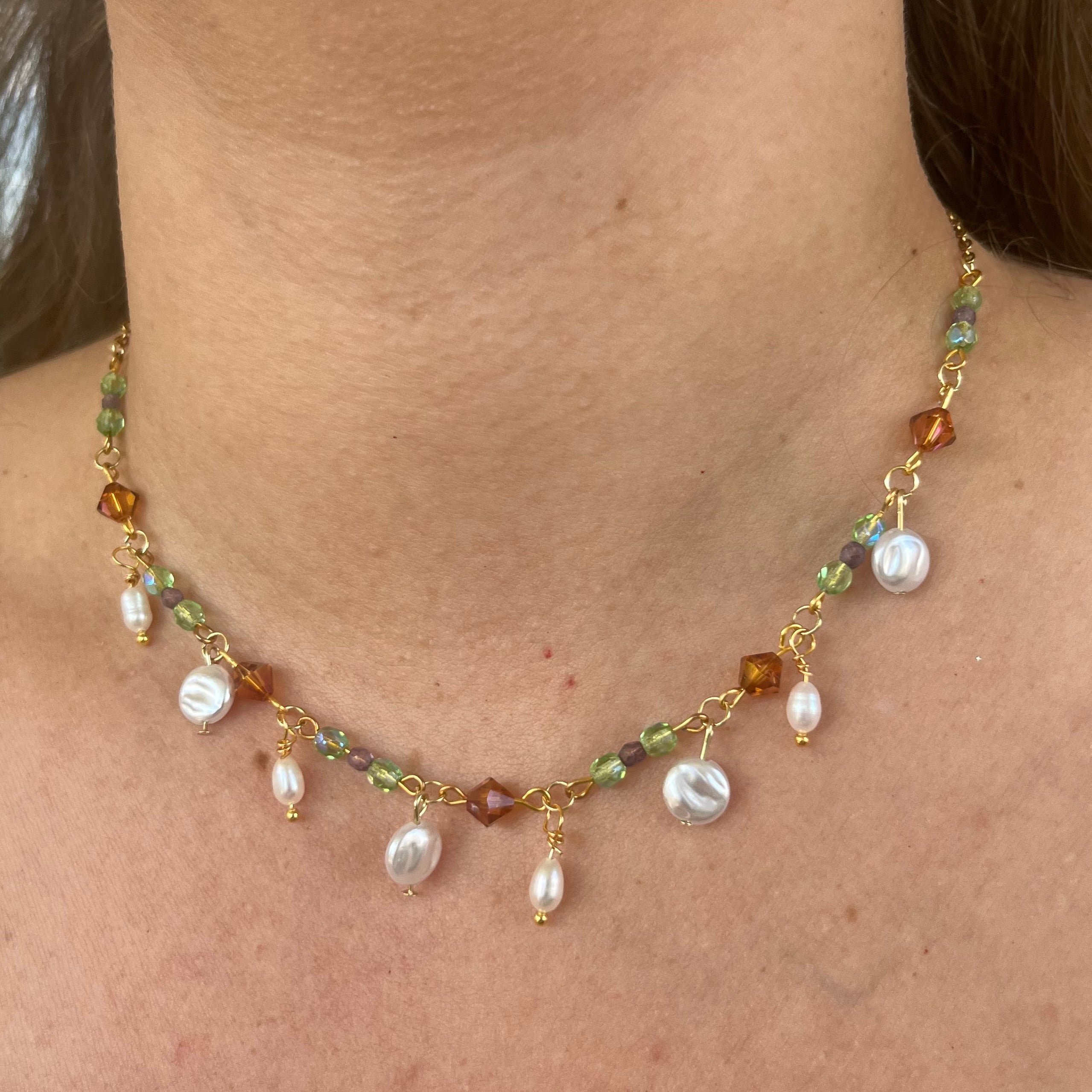 Pearl Fairy Necklace