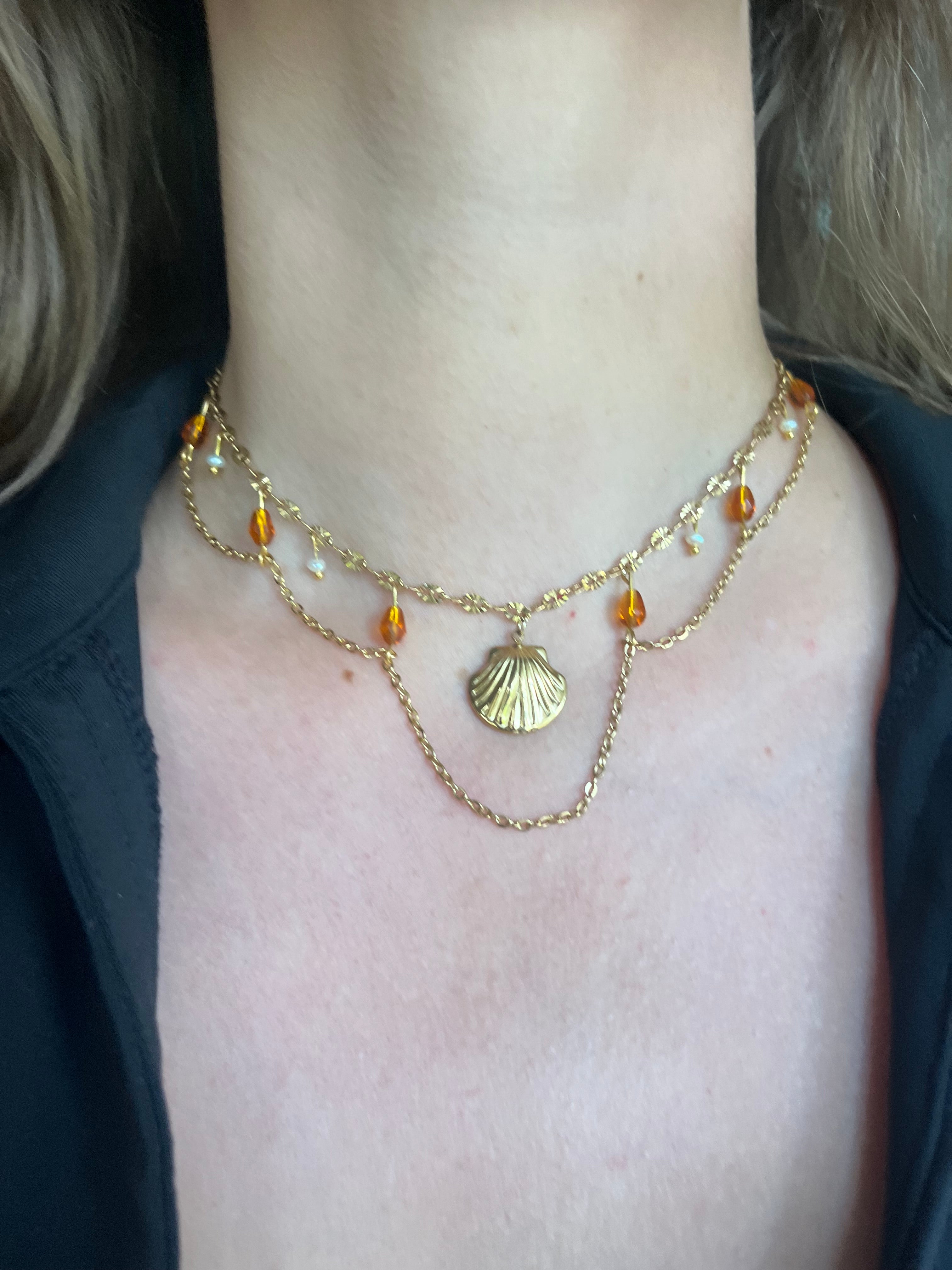 Sea Symphony Choker Necklace