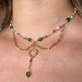 Watermelon Season Heart Necklace