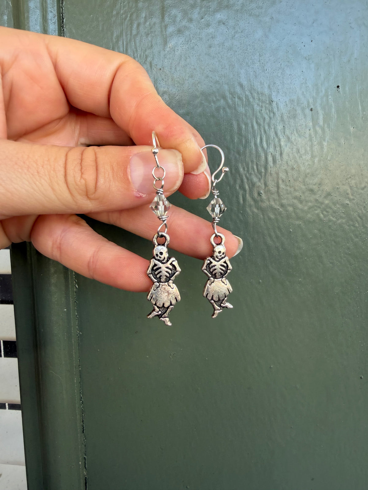 Silly Skeleton Earrings