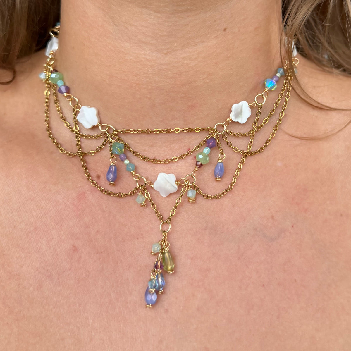 Flower Fairy Night Necklace