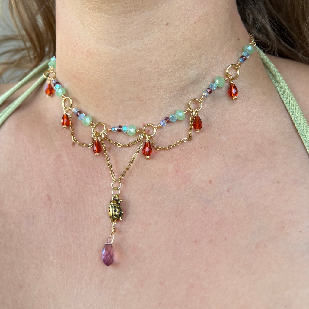 Lady of the Bugs Necklace