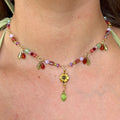 Enchanted Blossom Choker Necklace
