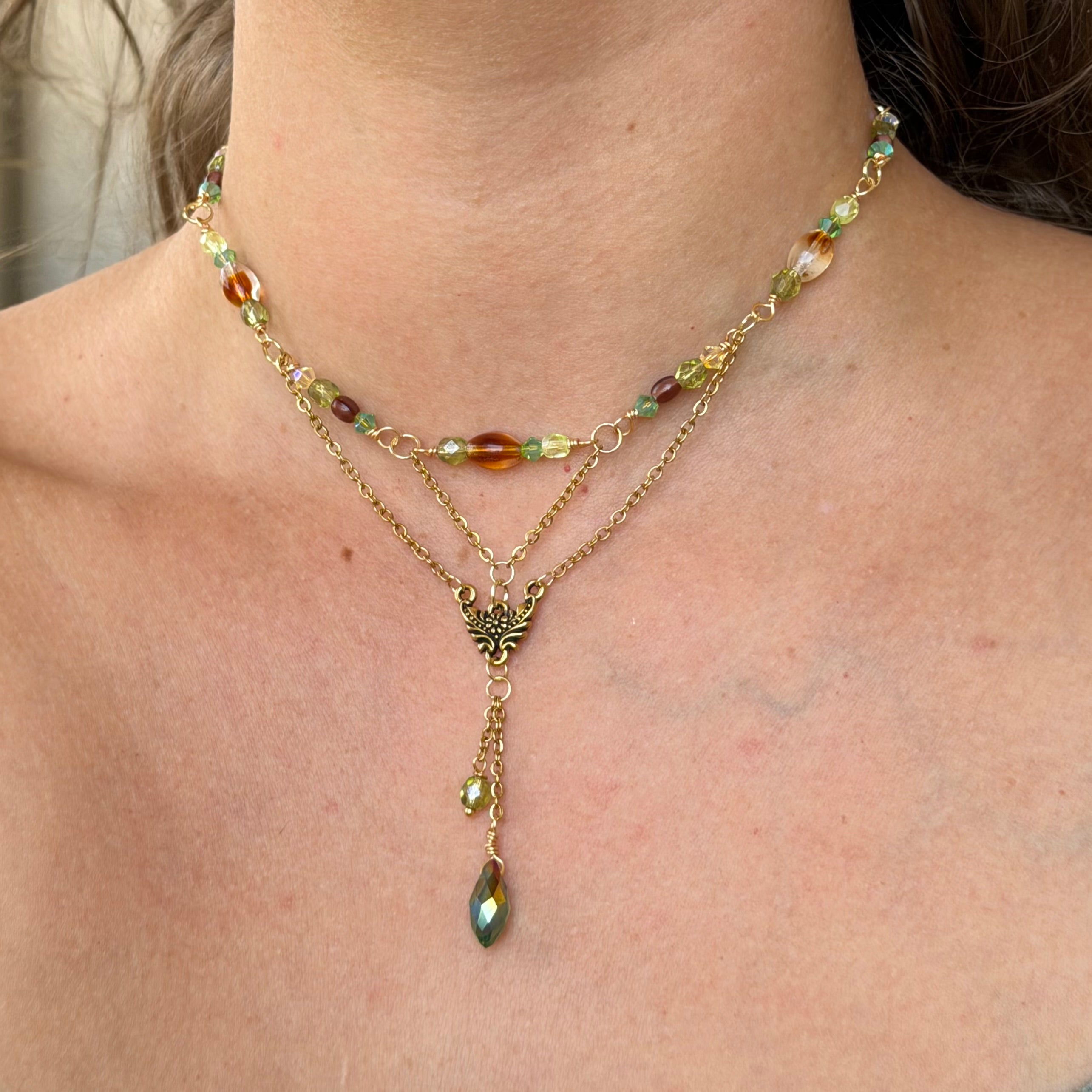 Feeling Green Necklace
