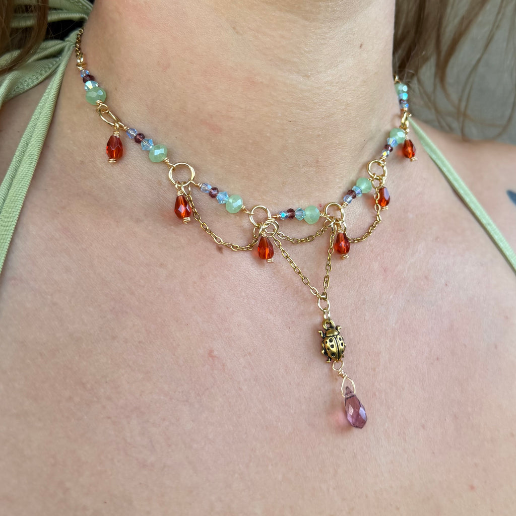 Lady of the Bugs Necklace