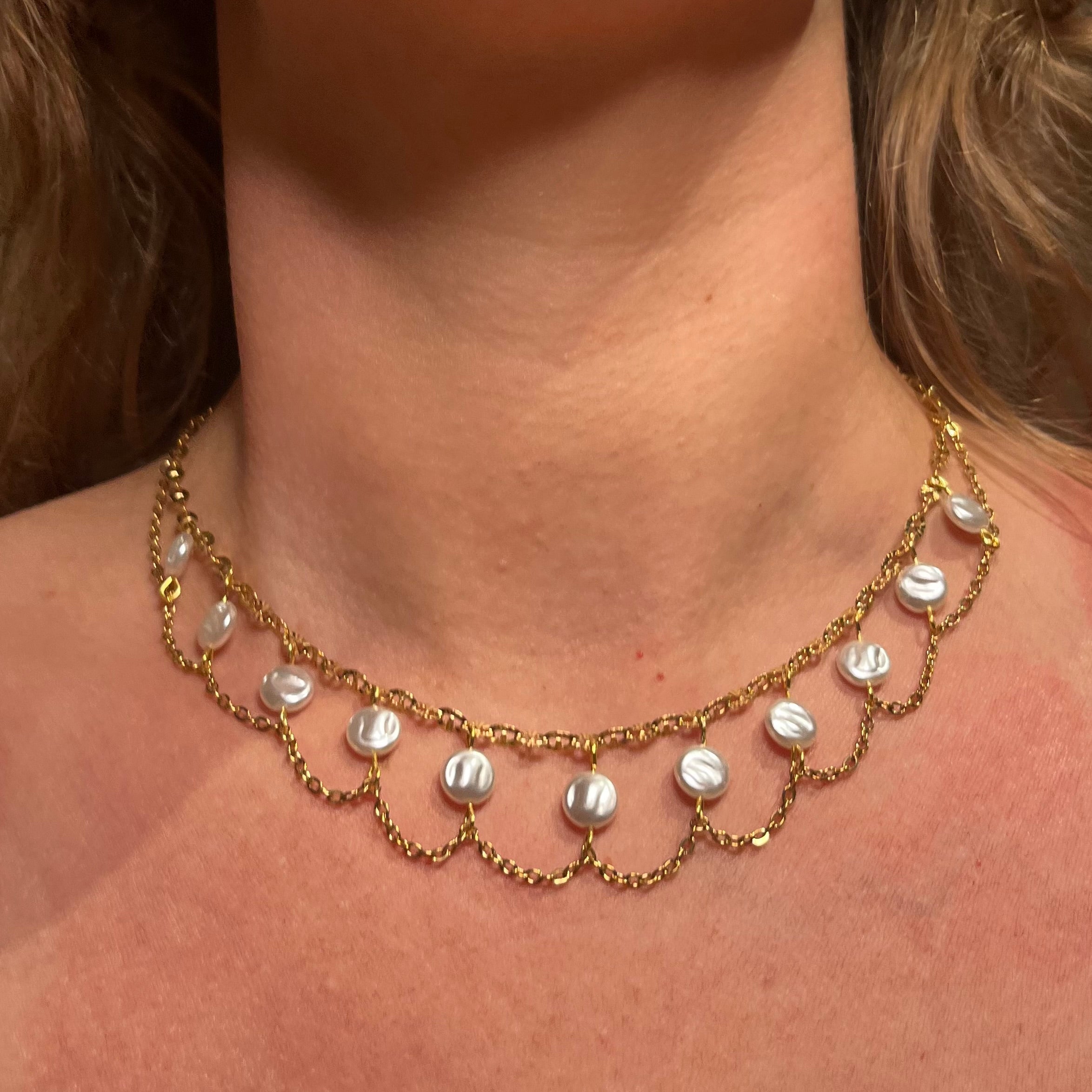 Siren’s Lattice Choker Necklace