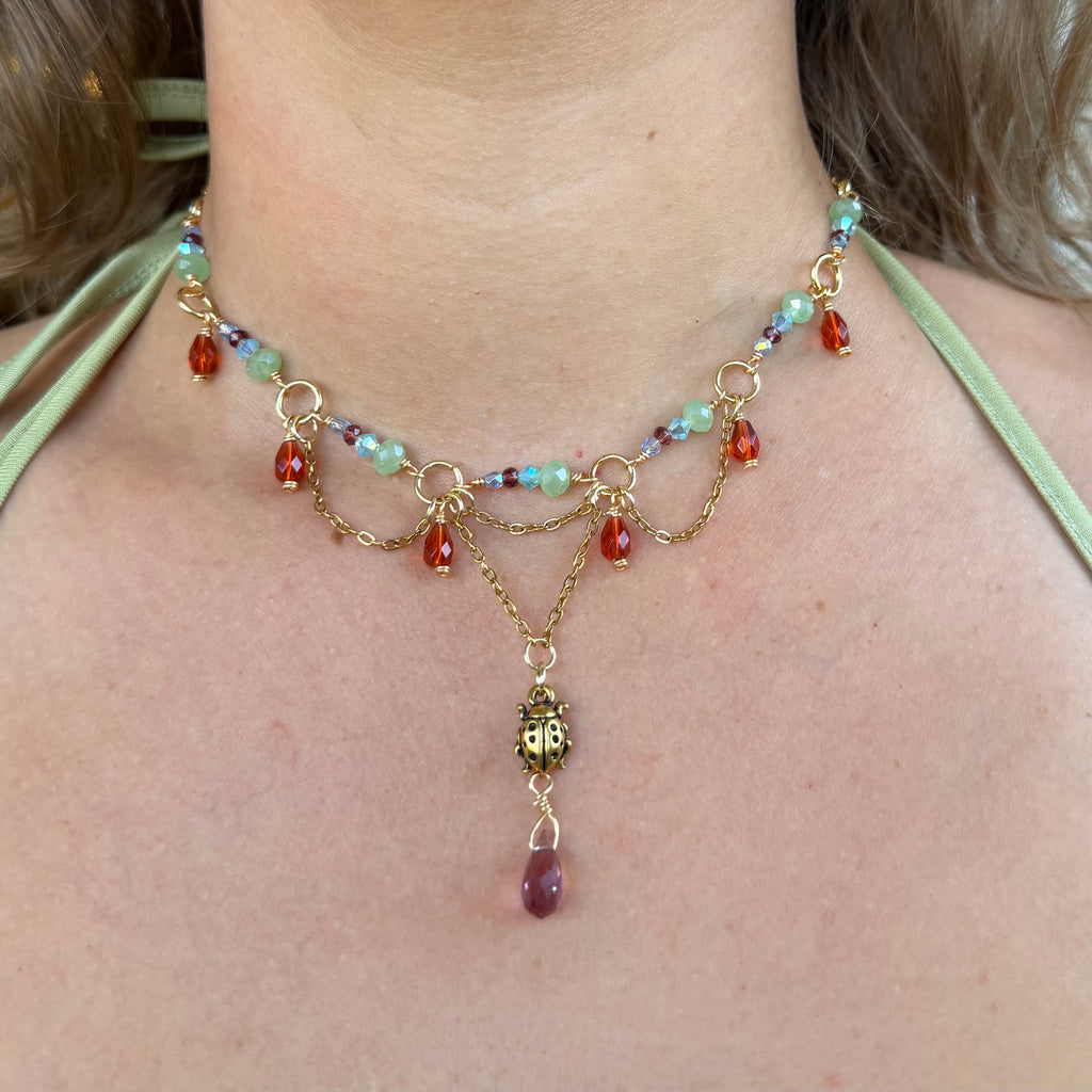 Lady of the Bugs Necklace