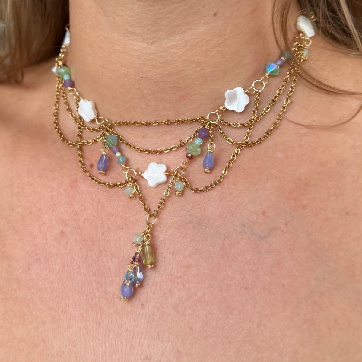 Flower Fairy Night Necklace