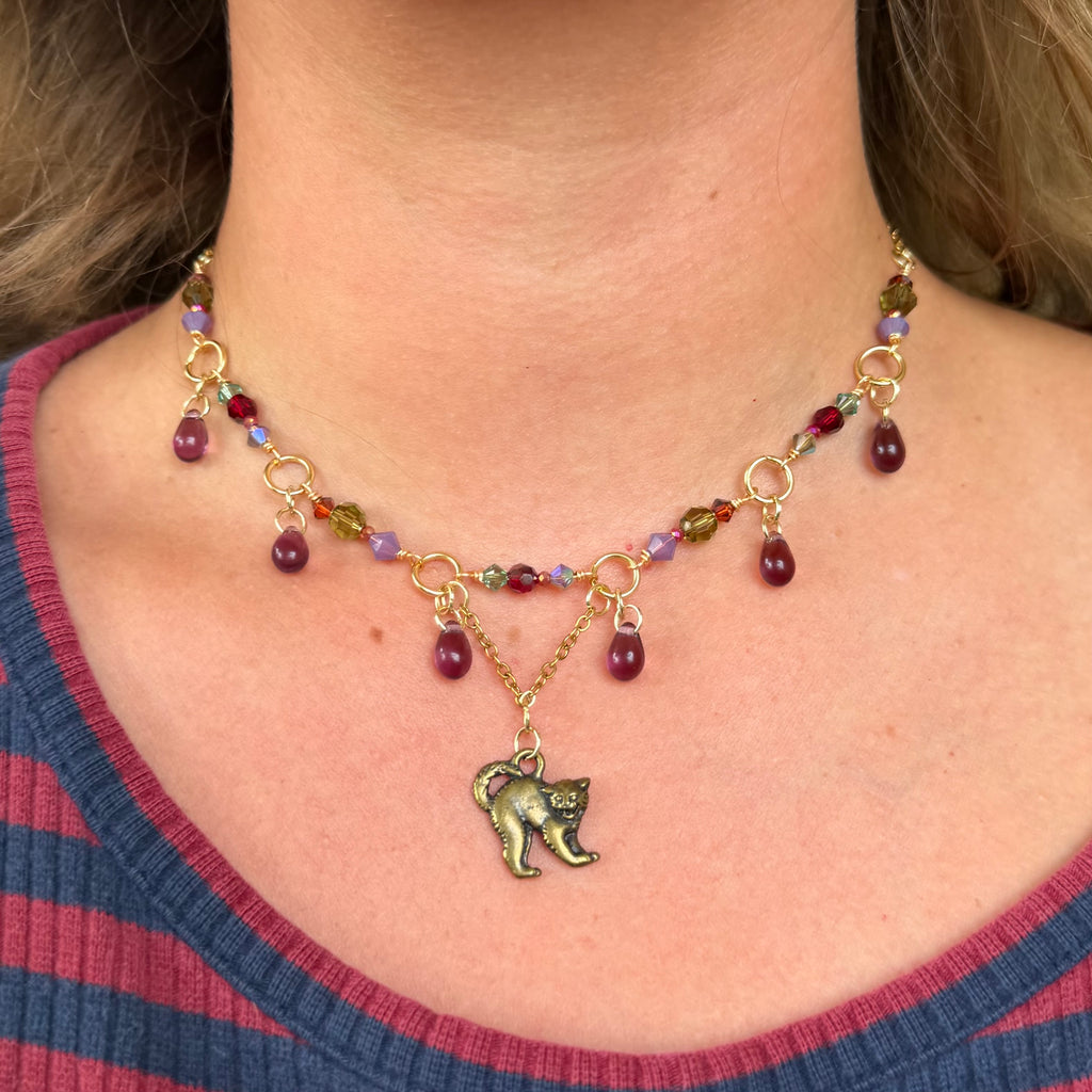 Here Kitty Kitty Necklace