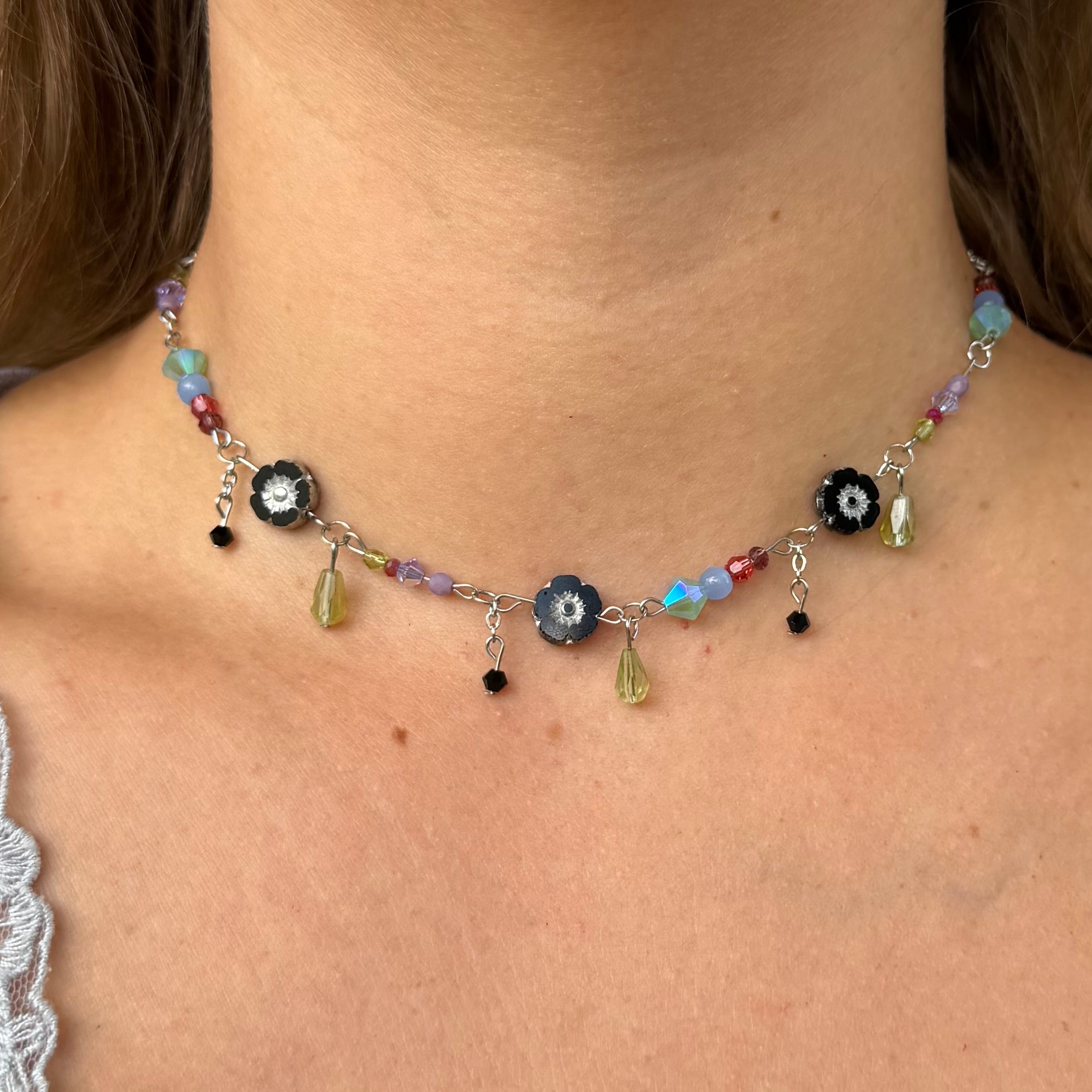 Twilight Garden Choker Necklace