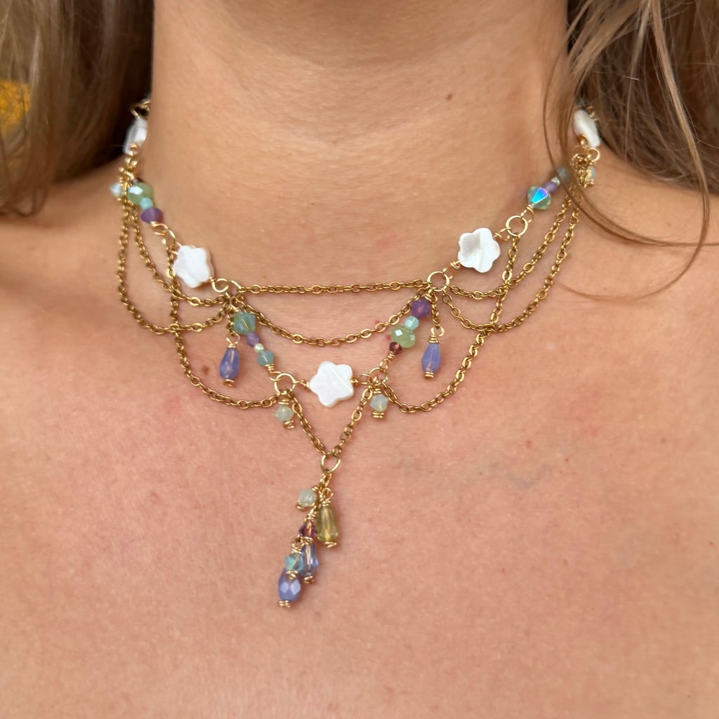 Flower Fairy Night Necklace