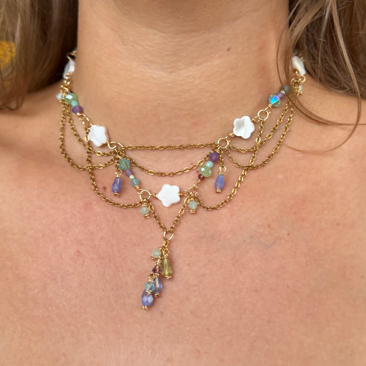 Flower Fairy Night Necklace