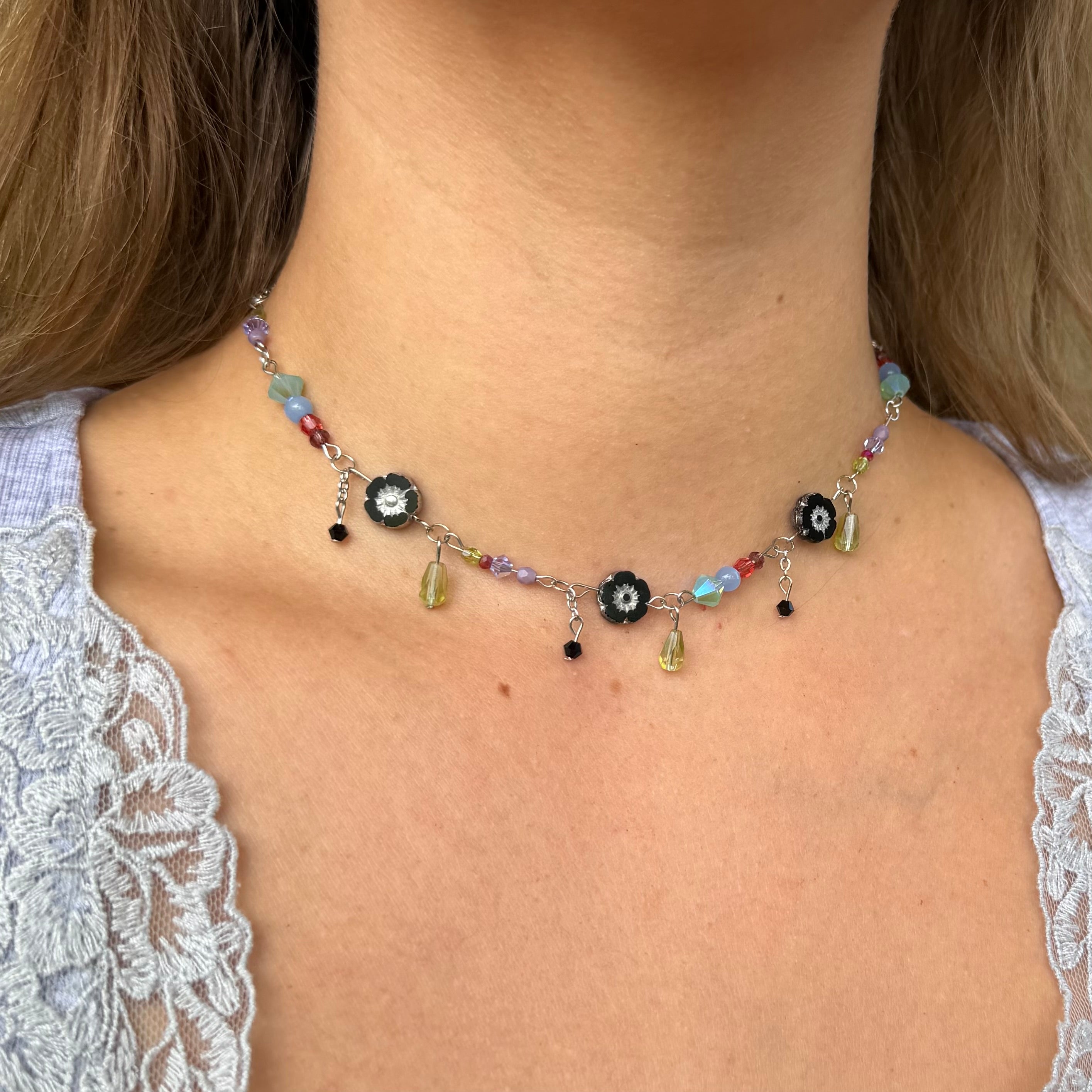 Twilight Garden Choker Necklace