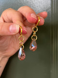 Sun Catcher Teardrop Earrings