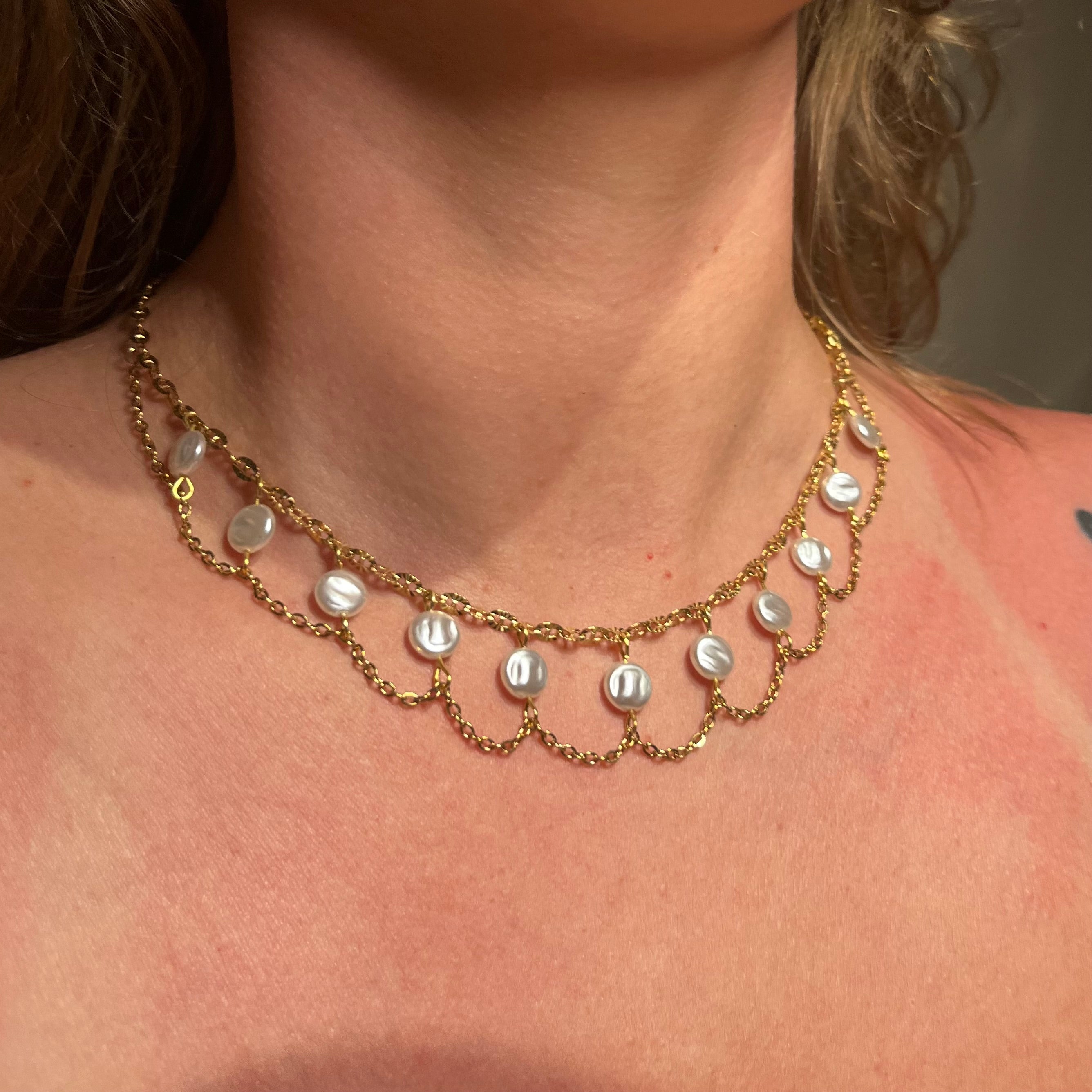 Siren’s Lattice Choker Necklace