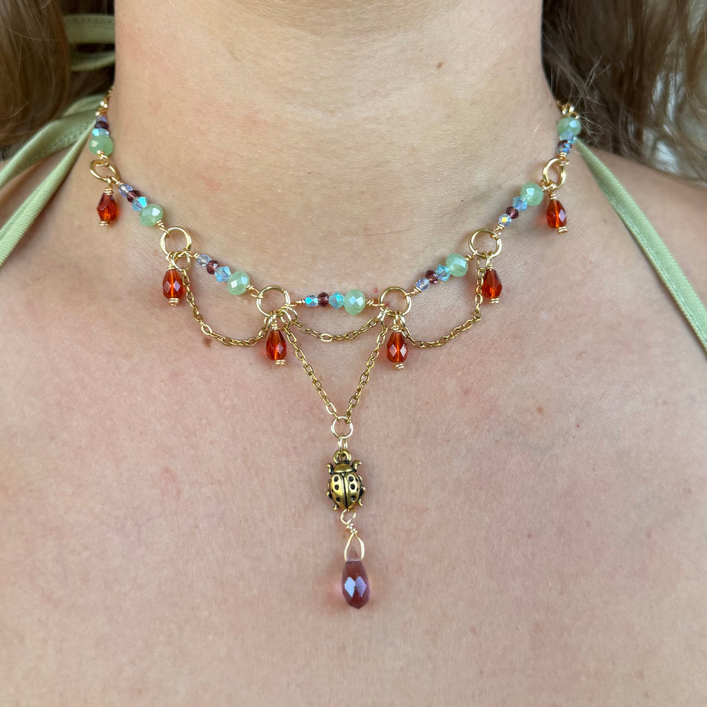 Lady of the Bugs Necklace