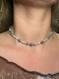 Lagoon Bloom Choker Necklace