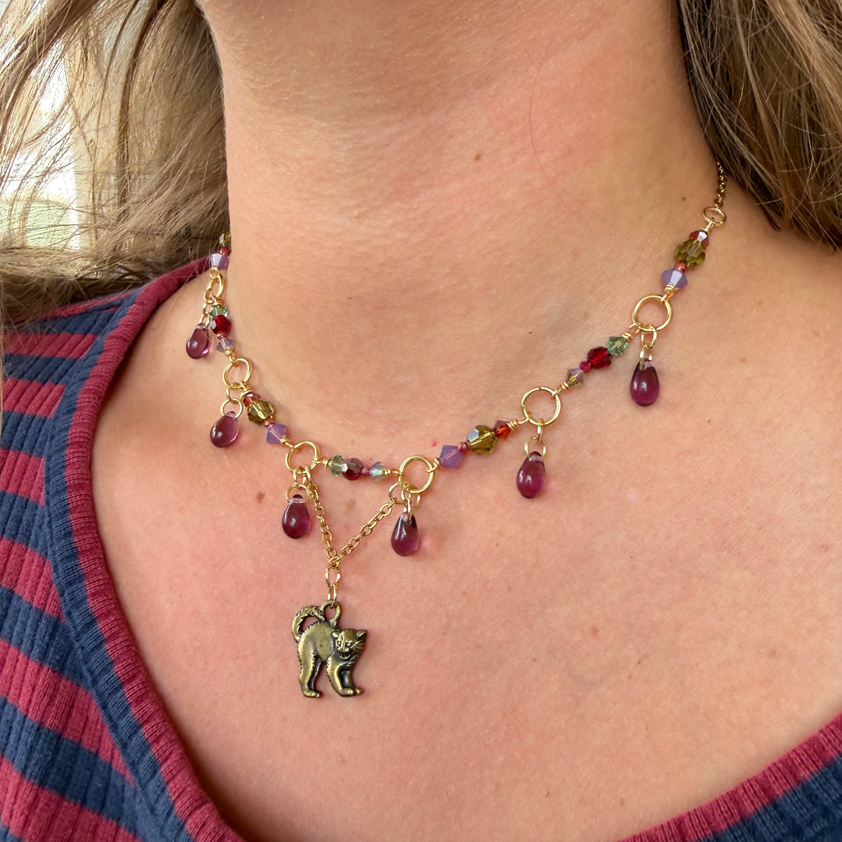 Here Kitty Kitty Necklace