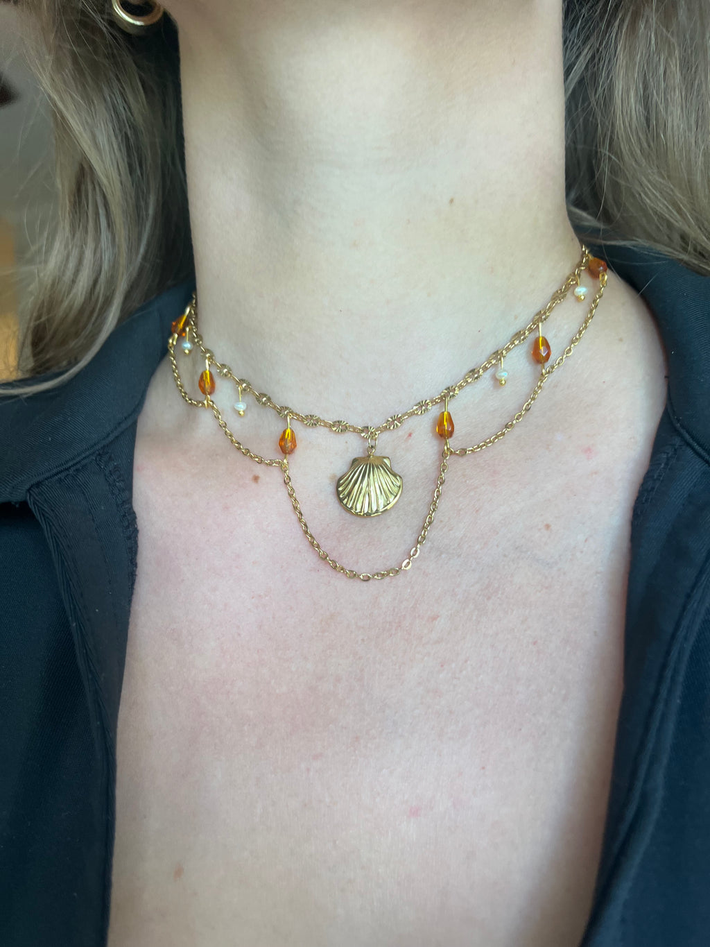 Sea Symphony Choker Necklace