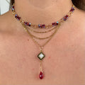 Scarlet Romance Choker Necklace