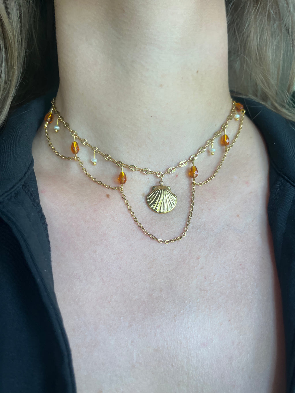 Sea Symphony Choker Necklace