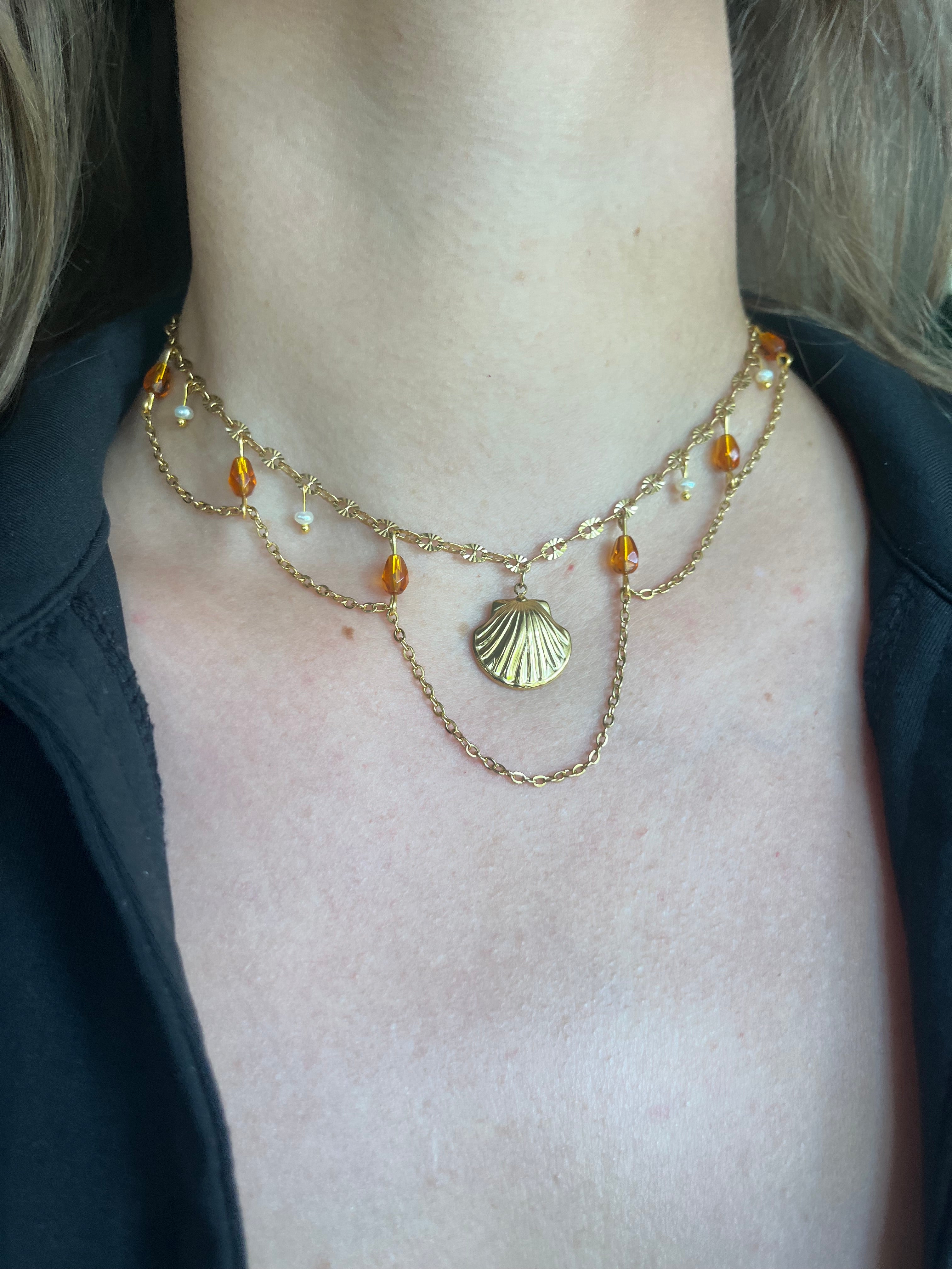 Sea Symphony Choker Necklace