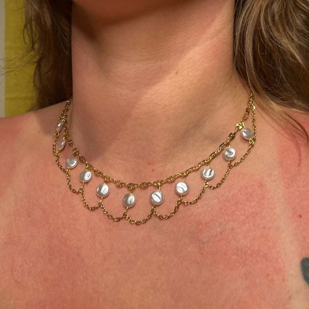 Siren’s Lattice Choker Necklace