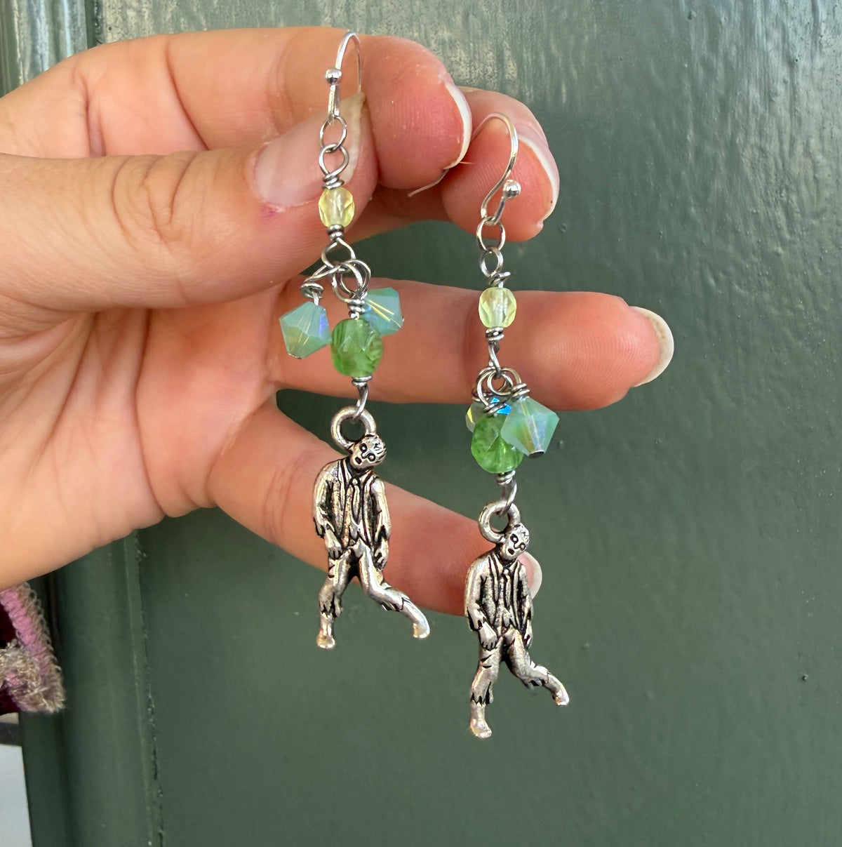 Zombie Dangle Earrings