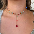 Sweet Candy Drop Choker Necklace