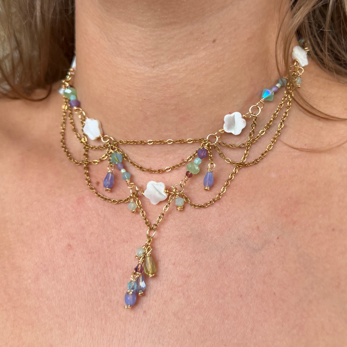 Flower Fairy Night Necklace