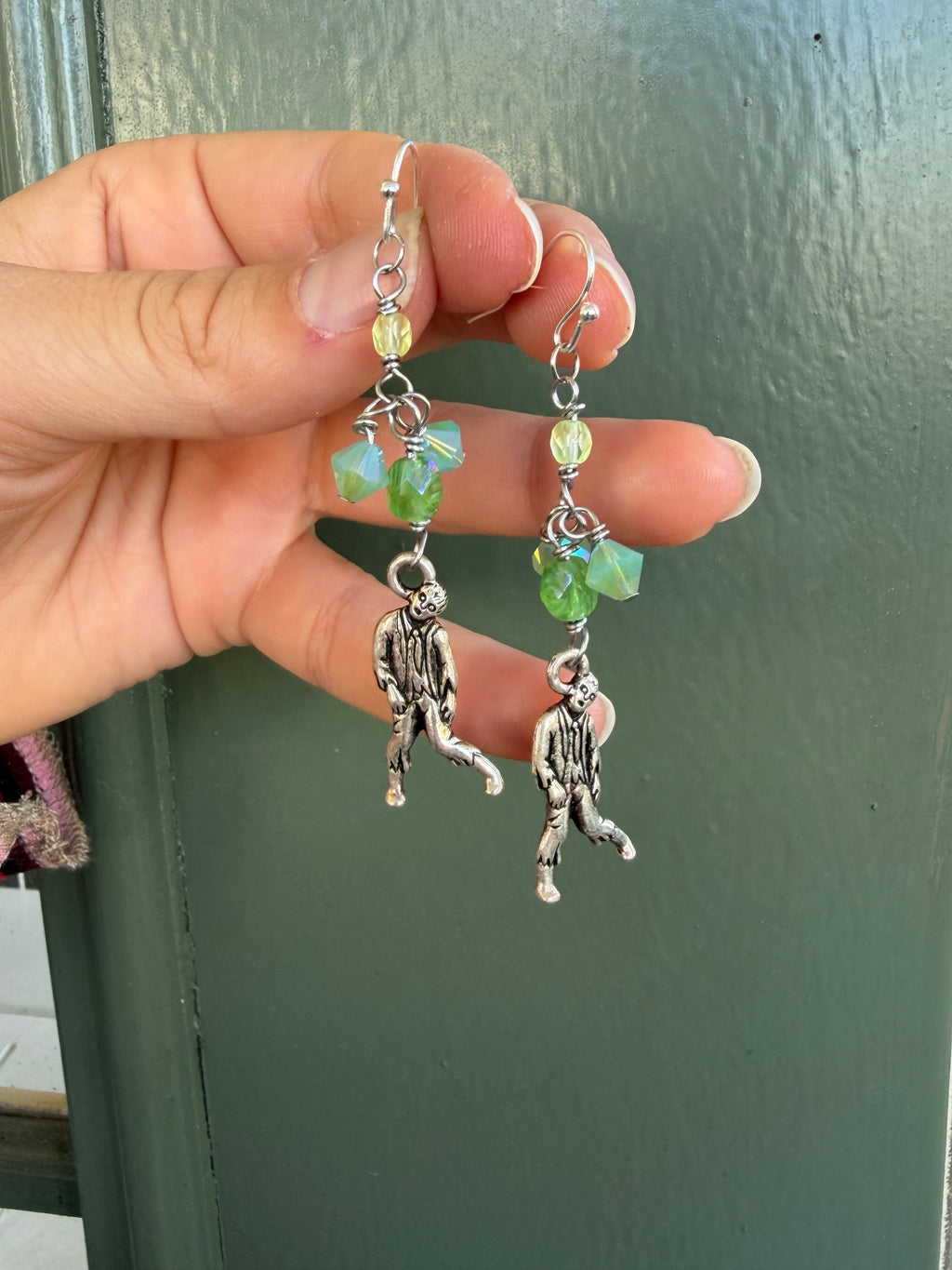 Zombie Dangle Earrings