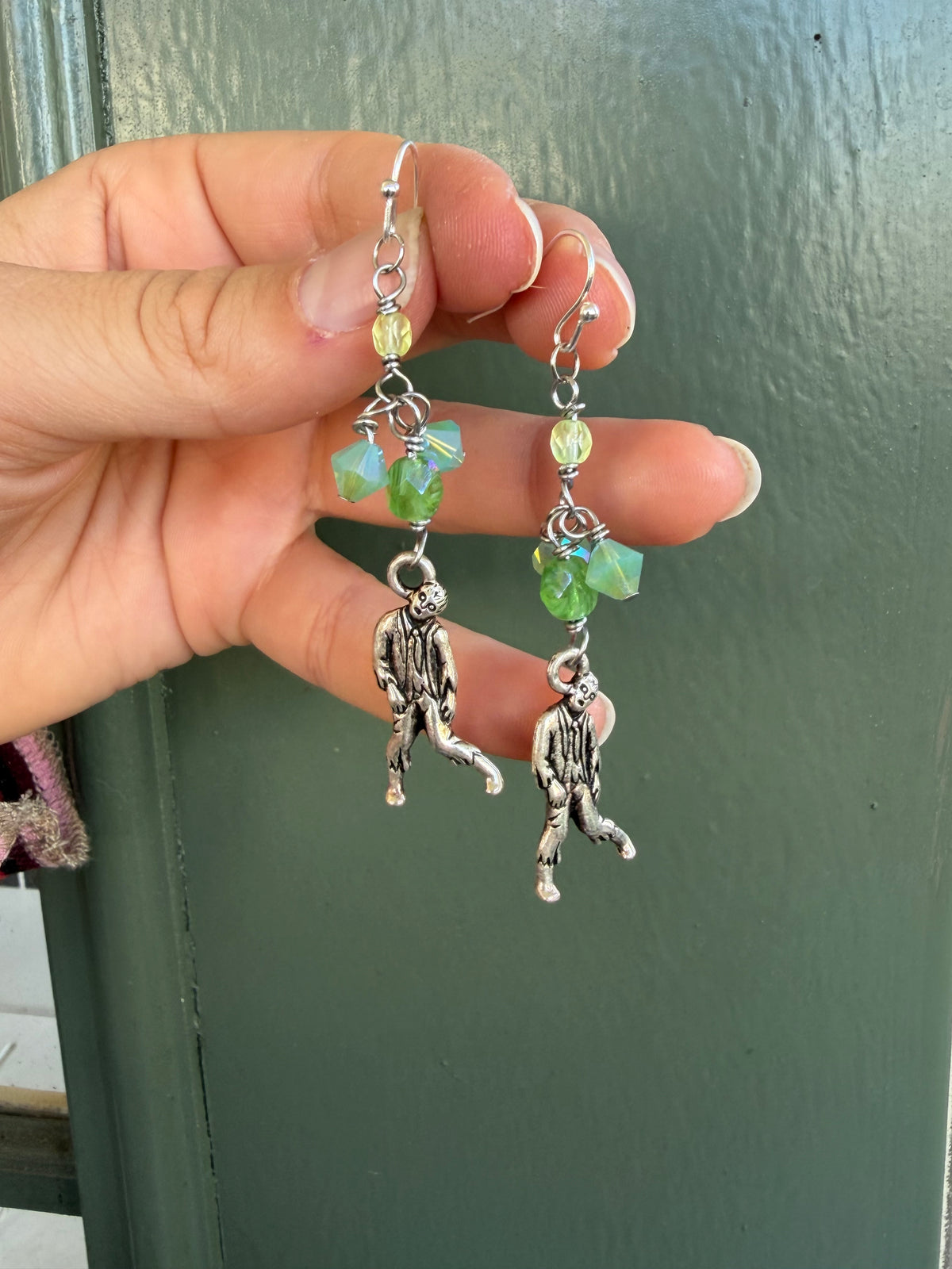 Zombie Dangle Earrings