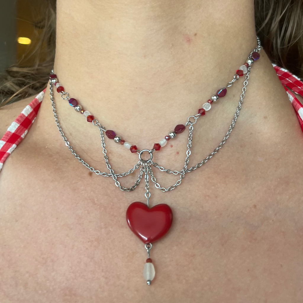 I Heart You Choker Necklace