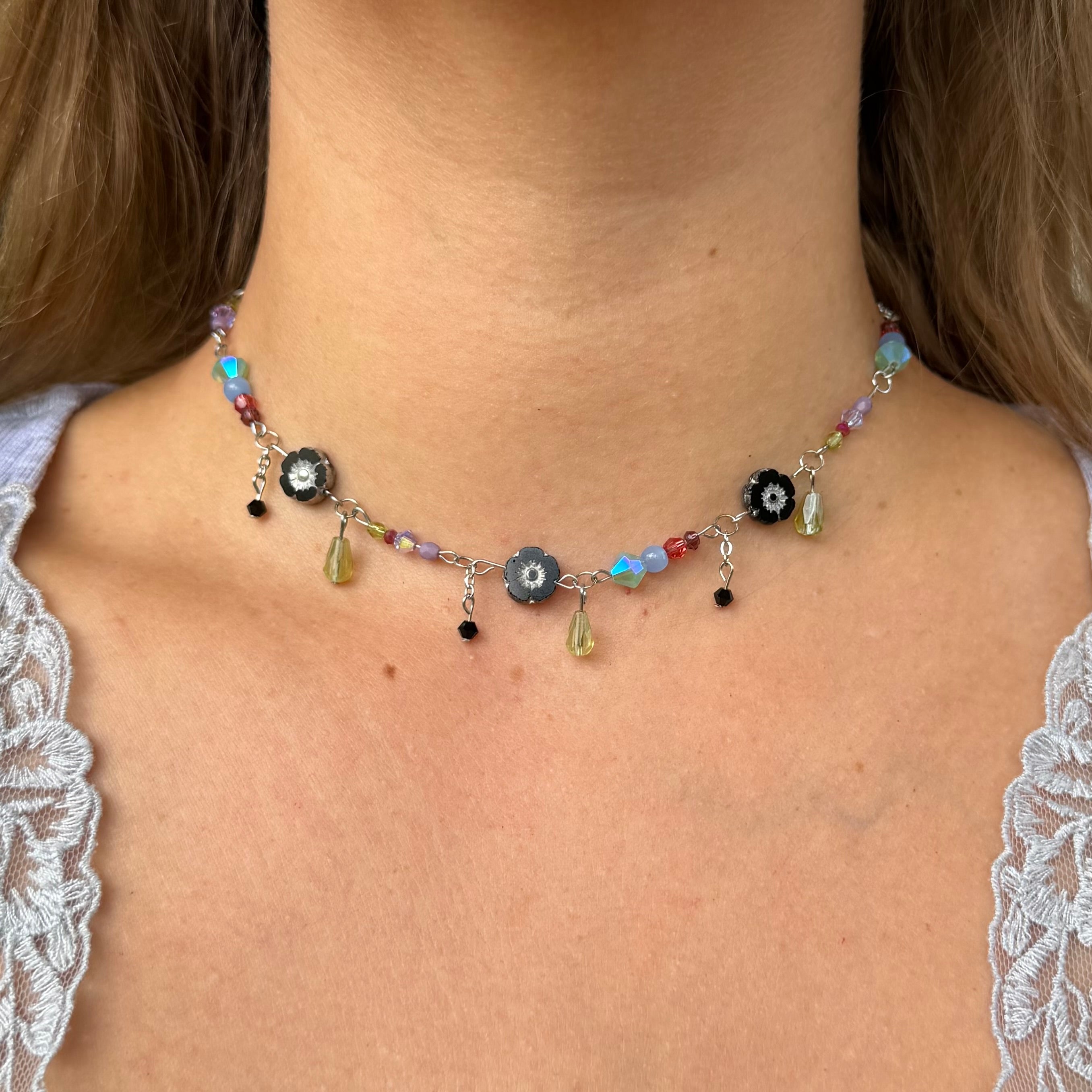 Twilight Garden Choker Necklace