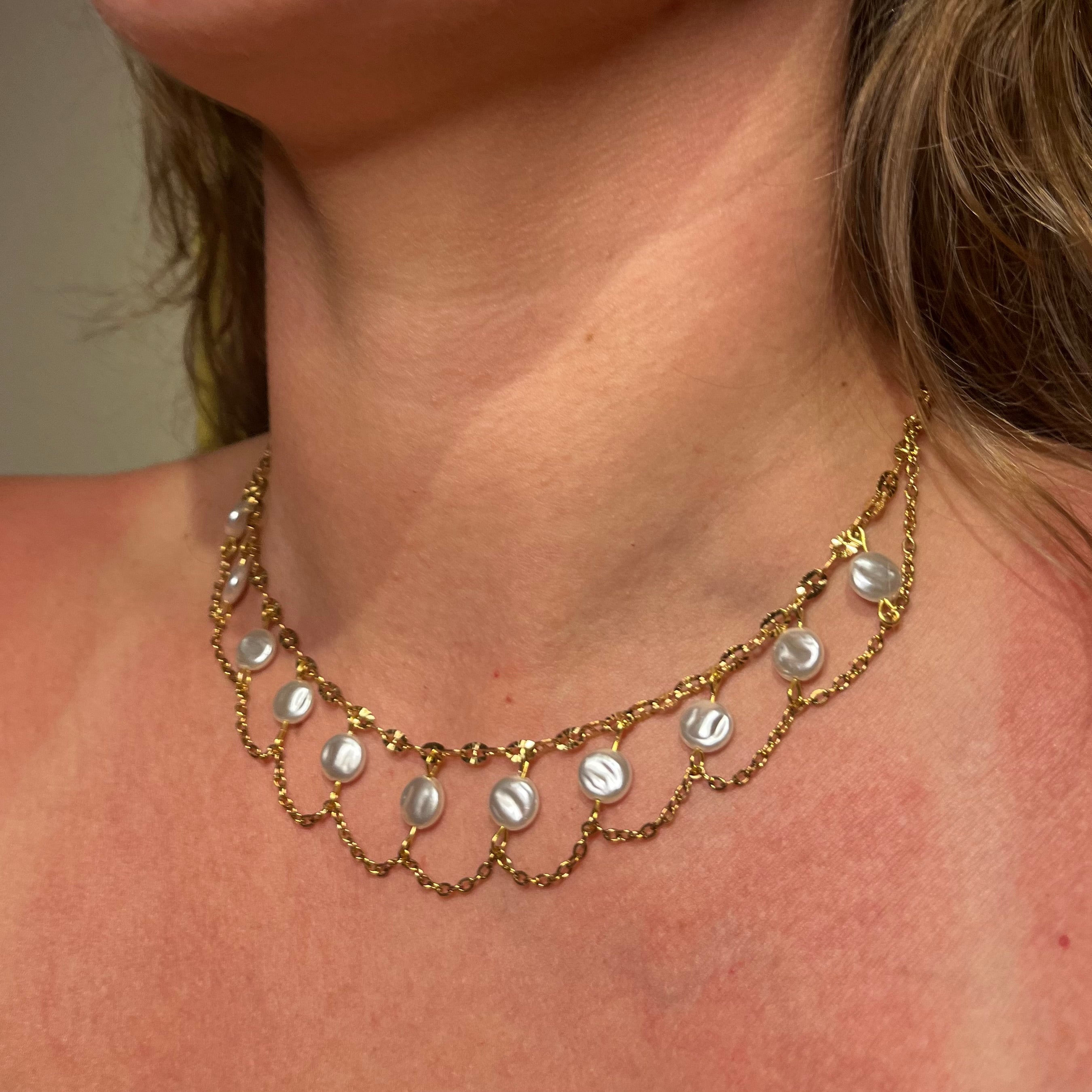 Siren’s Lattice Choker Necklace