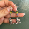 Midnight Owl Dangle Earrings