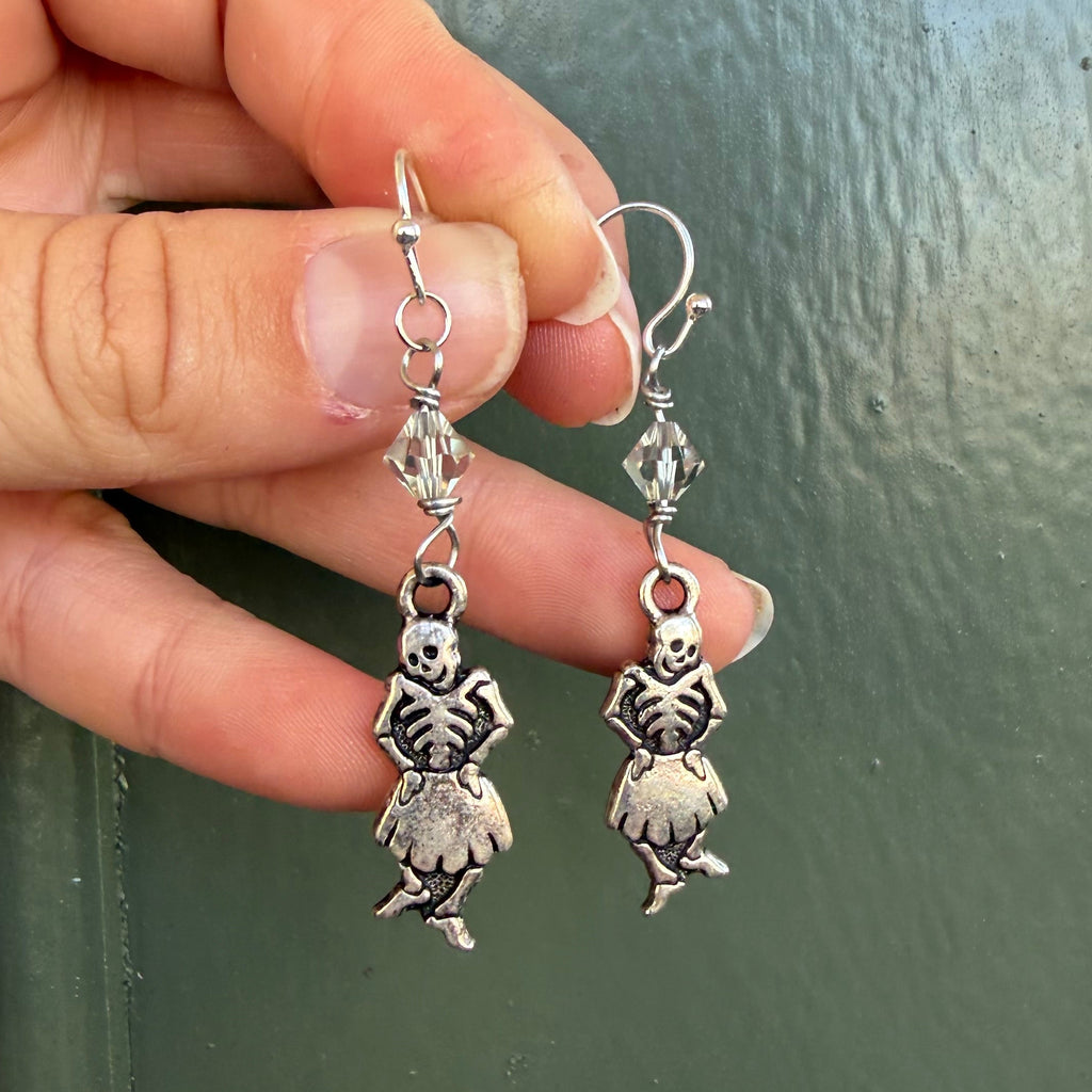 Silly Skeleton Earrings