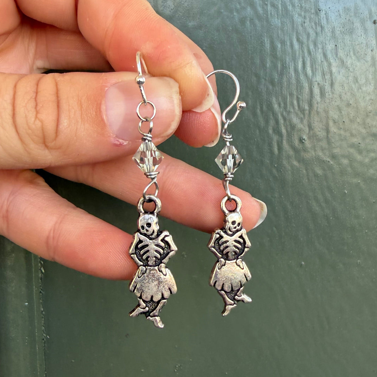 Silly Skeleton Earrings