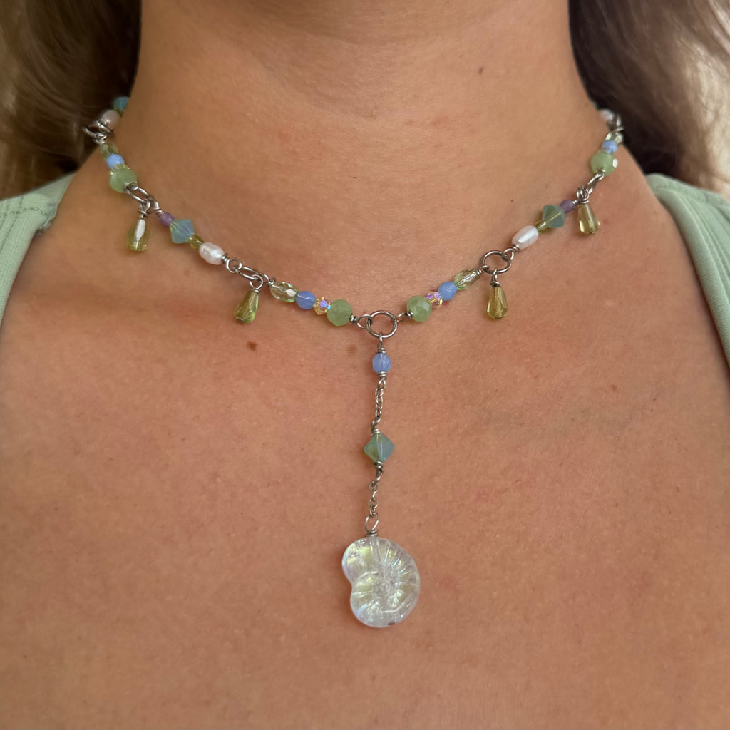 Sea Swirl Choker Necklace