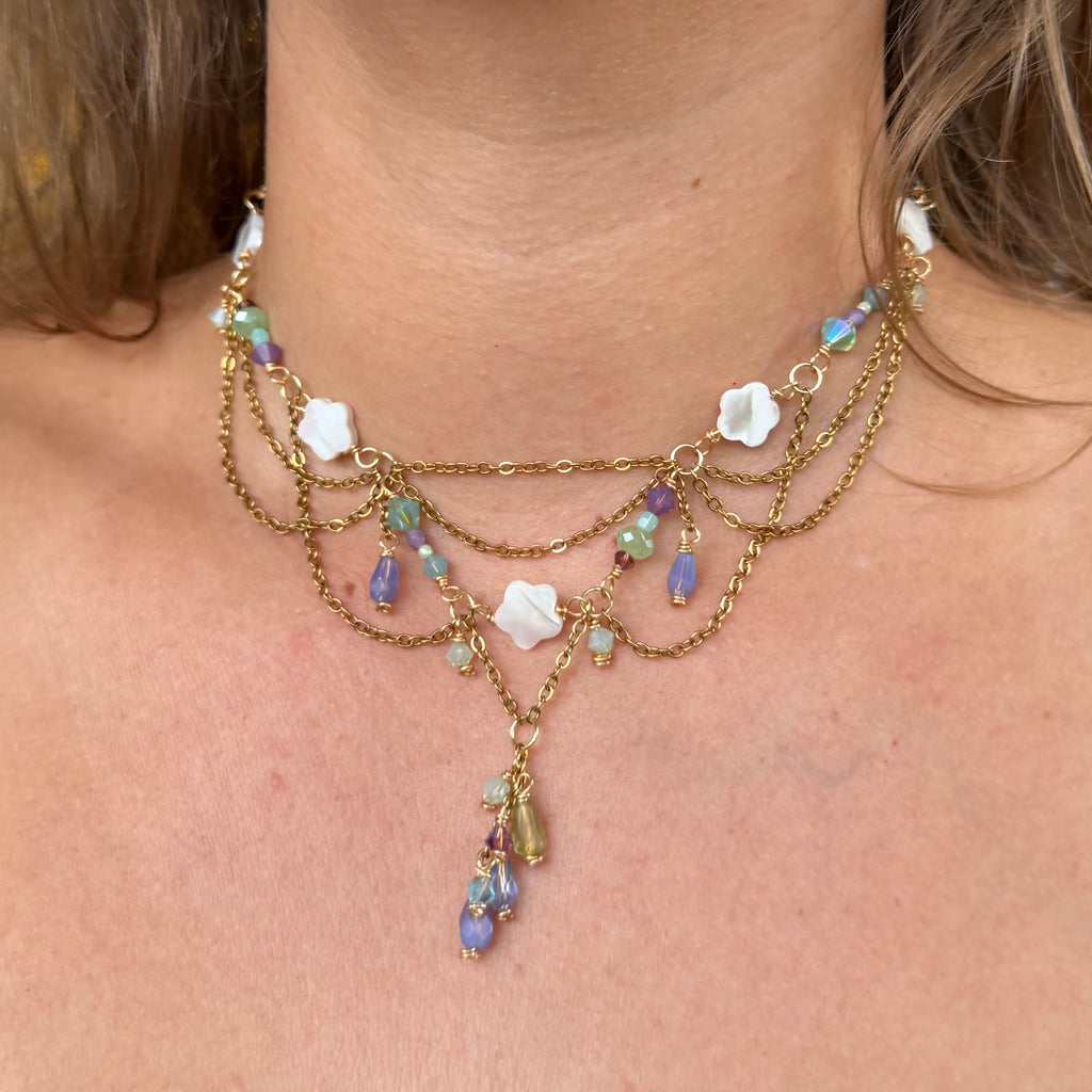 Flower Fairy Night Necklace