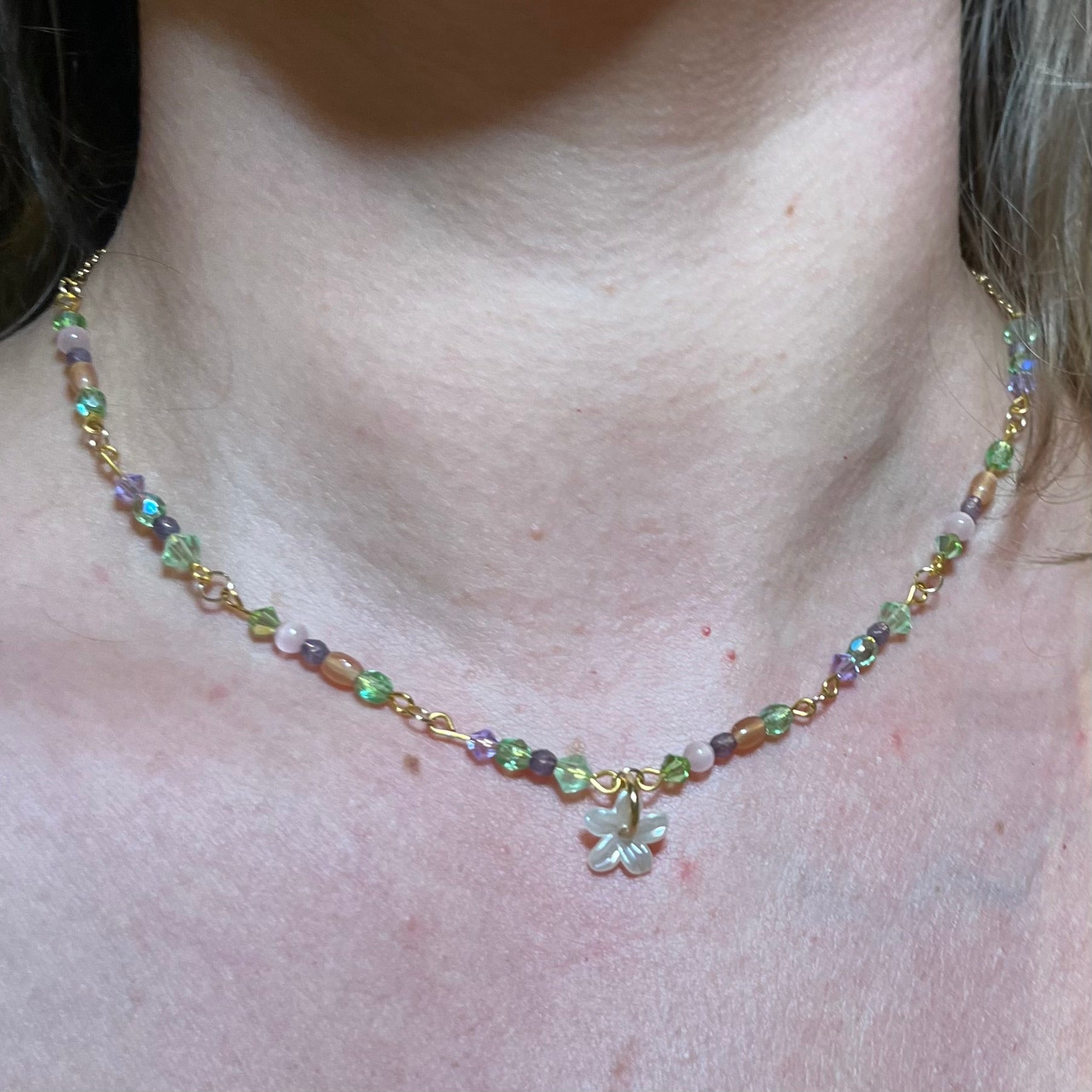 First Flower of Spring Necklace