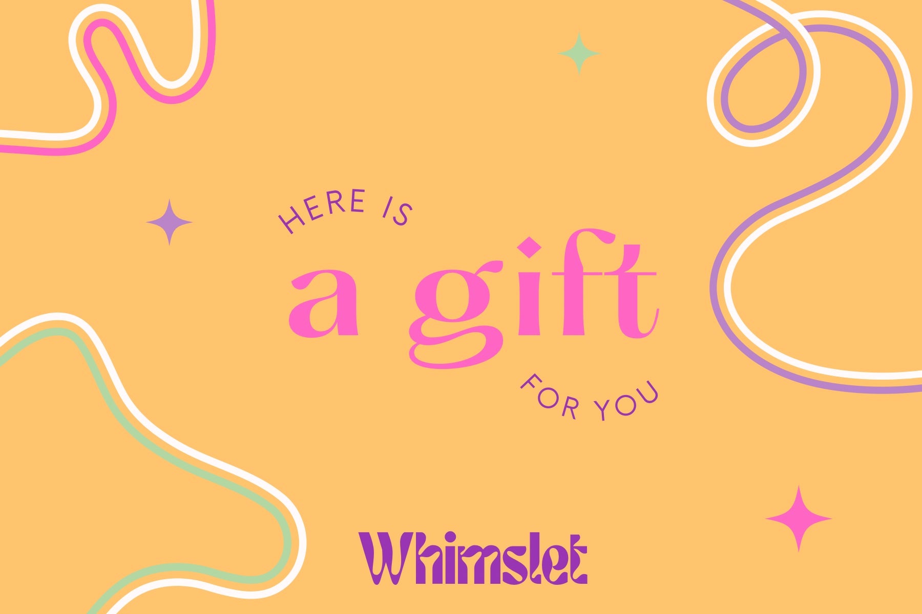 Whimslet Gift Card - Click to Adjust Amount <3