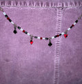 The Four Suits Red and Black Choker Necklace