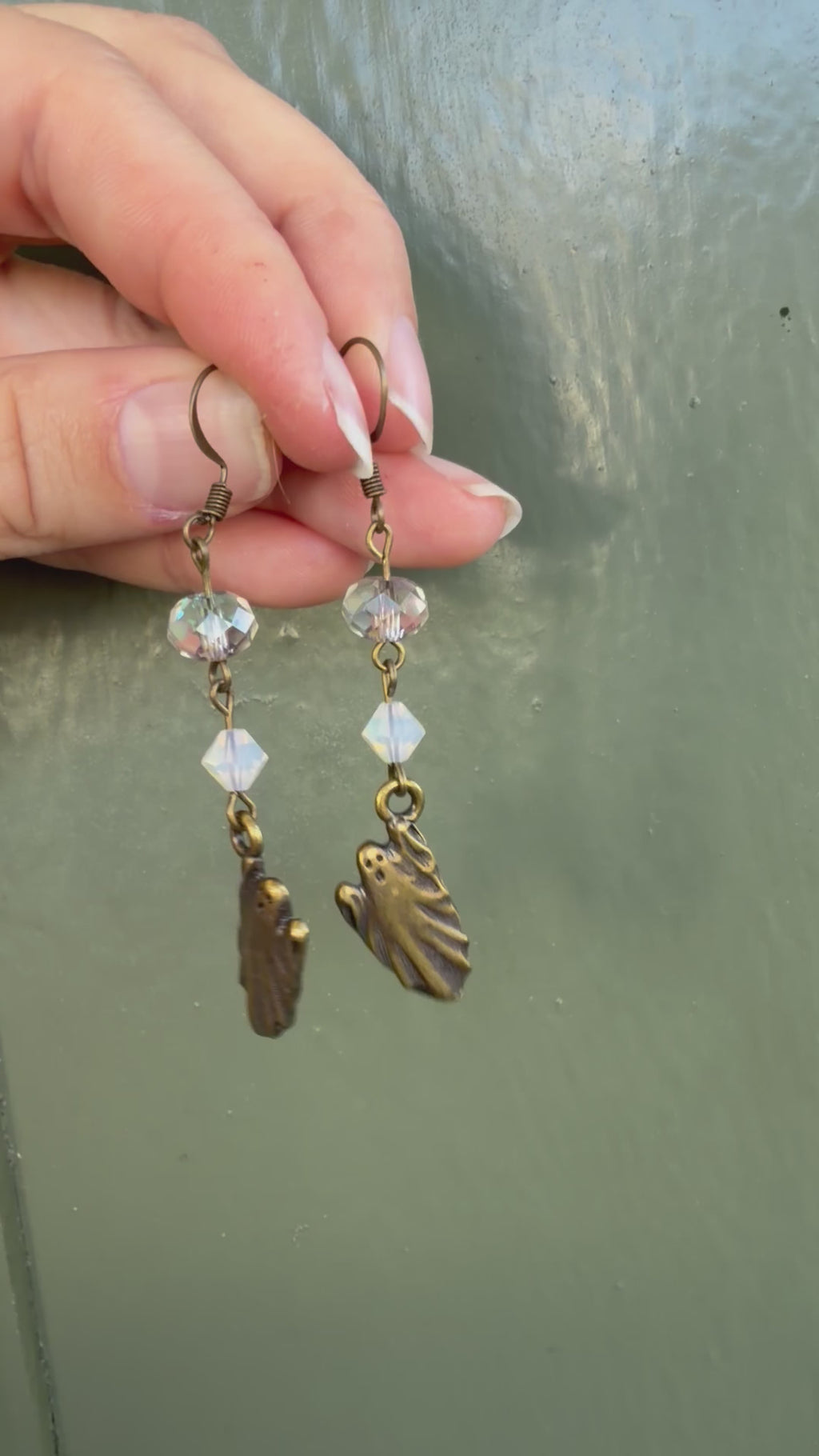 Ghost Dangle Earrings